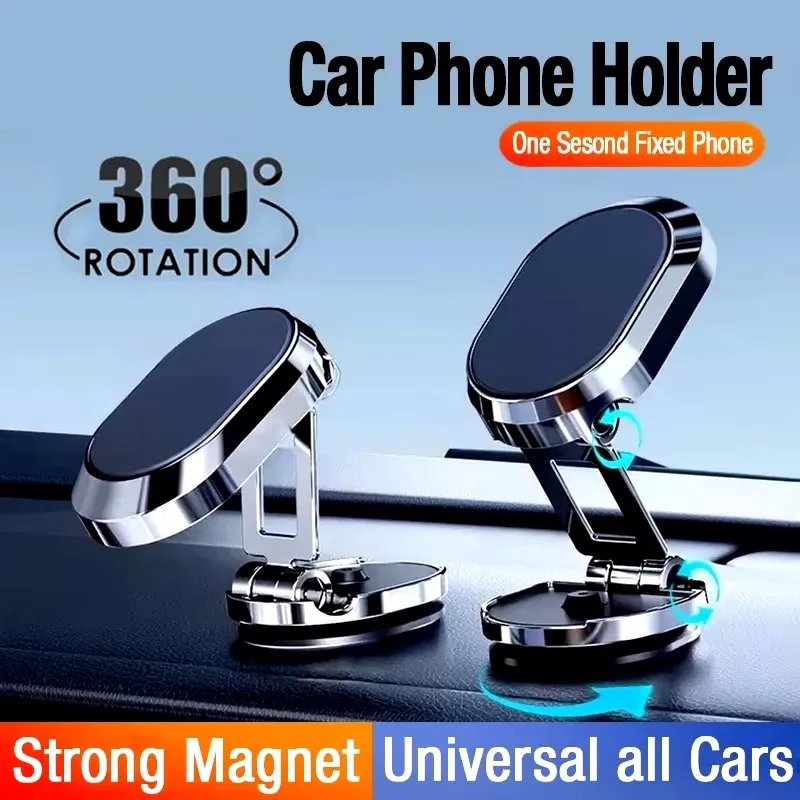 Car Mount Phone - Penyangga Ponsel Magnetik untuk Mobil, Braket