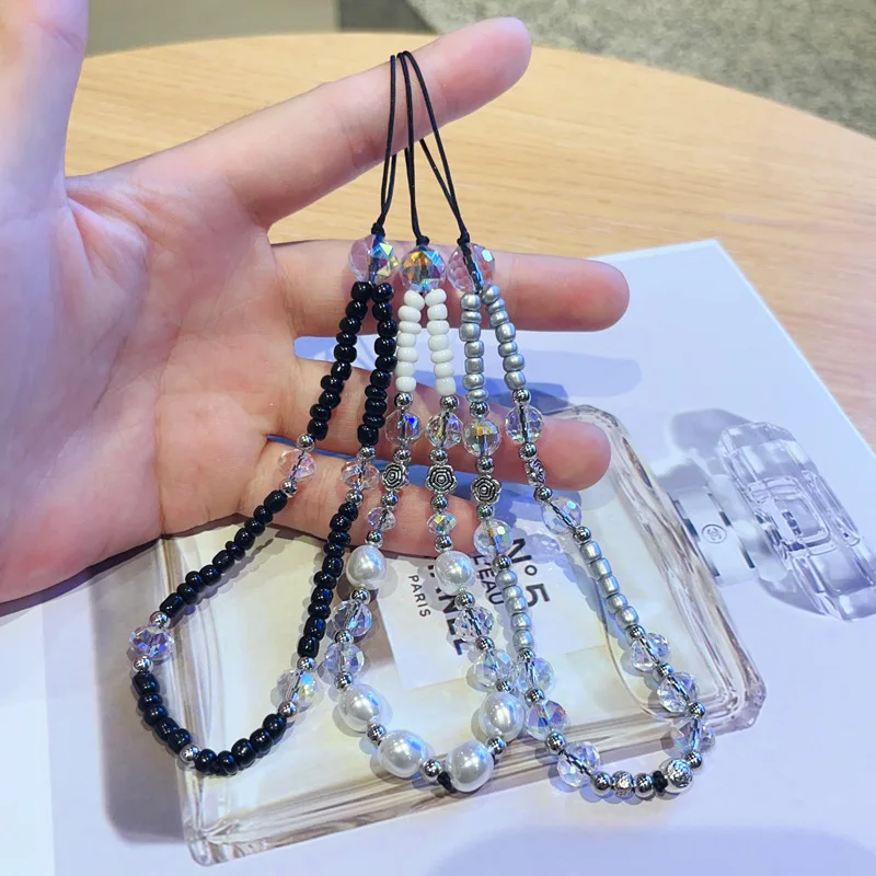 Phone Accessories Hanging - Rantai mini kristal asli baru, rantai
