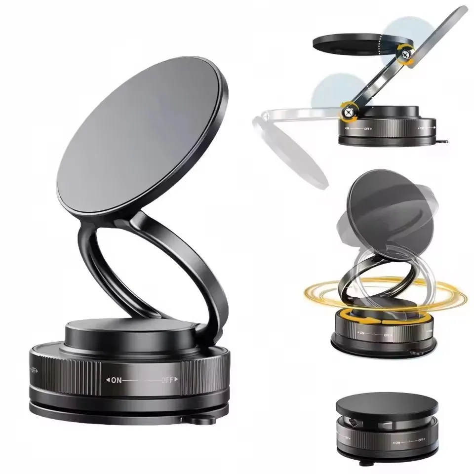 Car Mount Phone - Ditingkatkan 360 ° Penyangga Telepon Magnetik