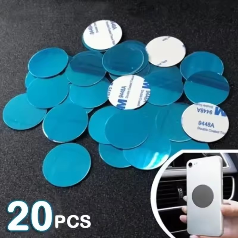 Car Mount Phone - 1/50Pcs Stiker Pelat Logam Ultra Tipis