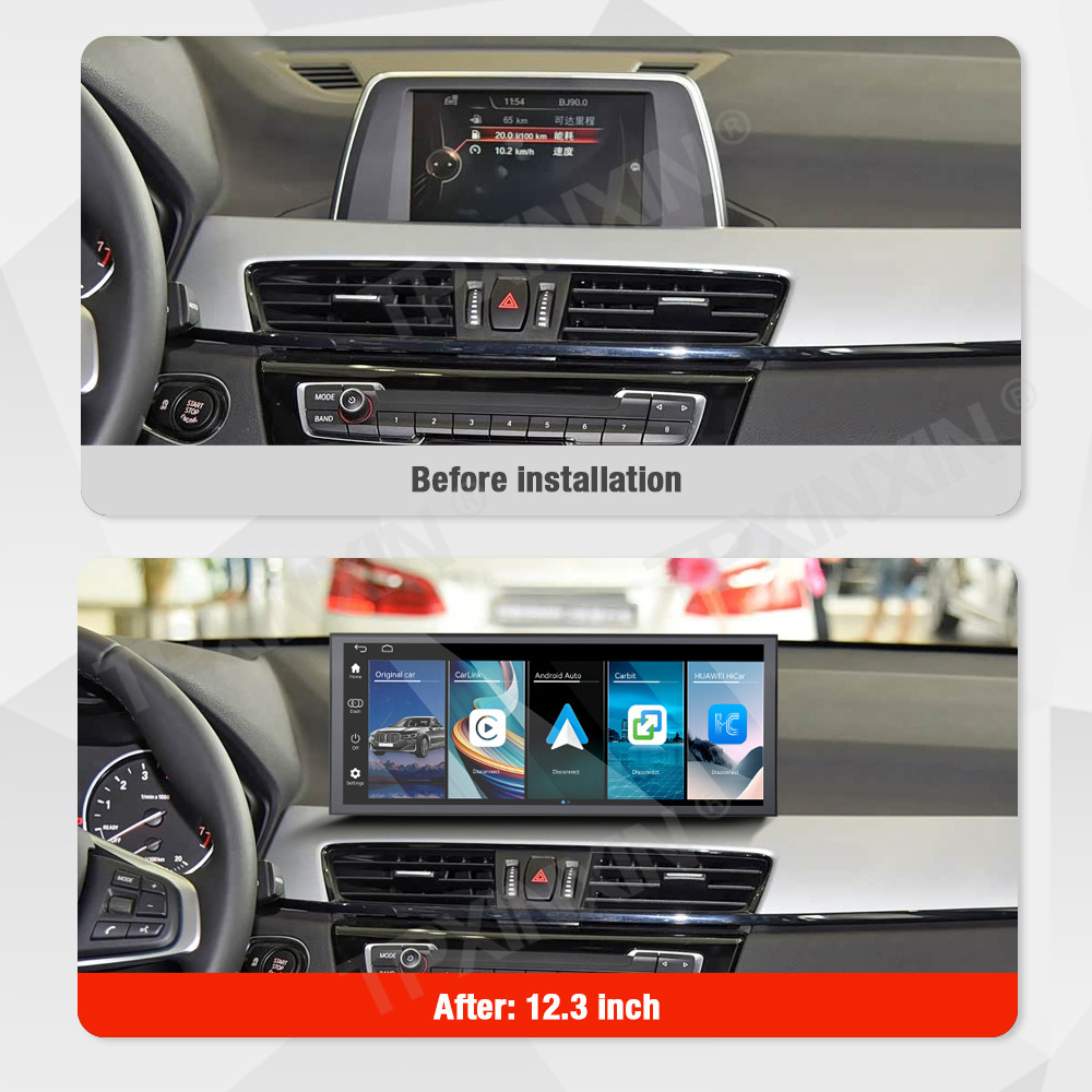 X1 Phone Accessories - Layar Radio Mobil Linux Untuk BMW
