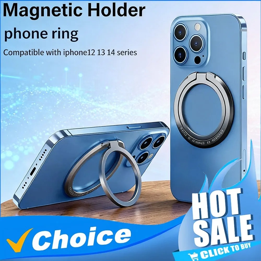 Phone Accessories Vendor - Penyangga Ponsel Magnetik dengan Pegangan Jari