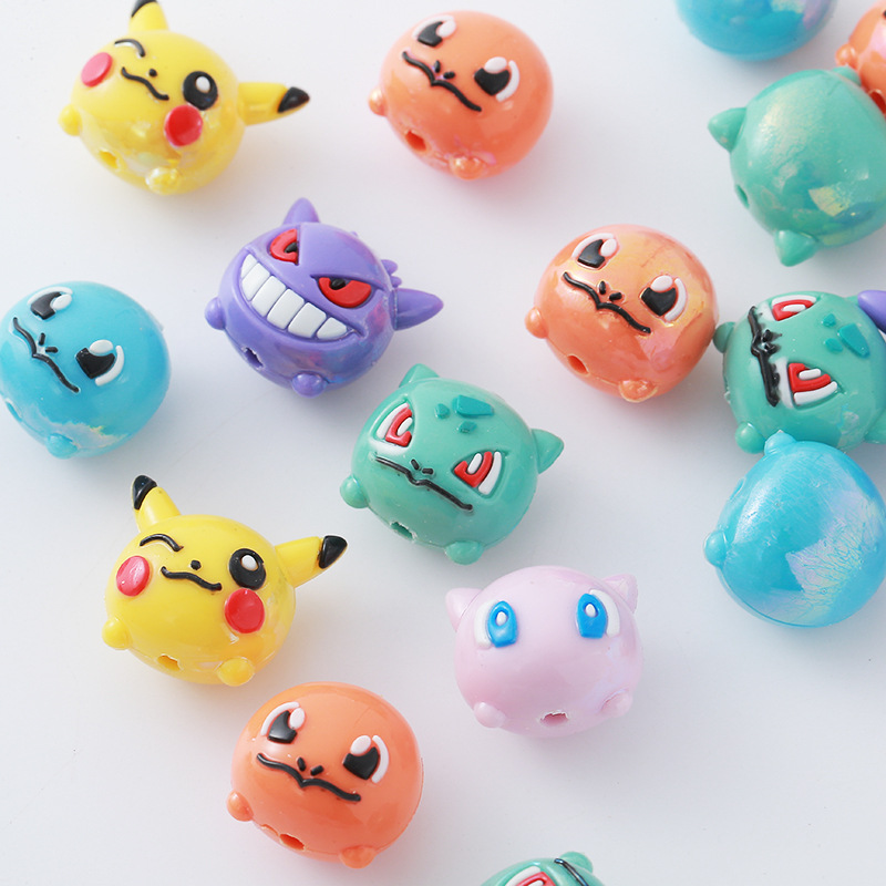 12 Buah Manik Pokémon DIY Tali - Phone Accessories Doll ulasan dan harga