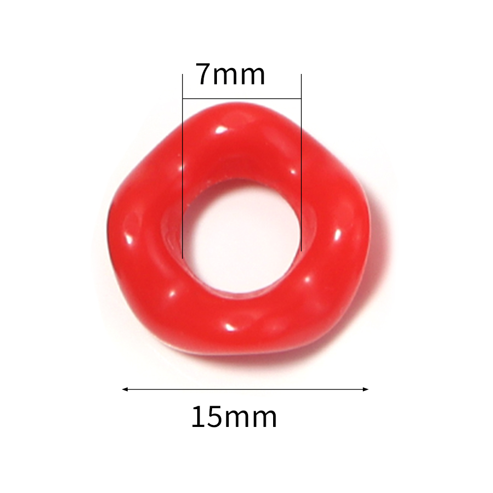 100pcs/lot Manik-manik Akrilik - Phone Accessories Jewelry ulasan dan harga