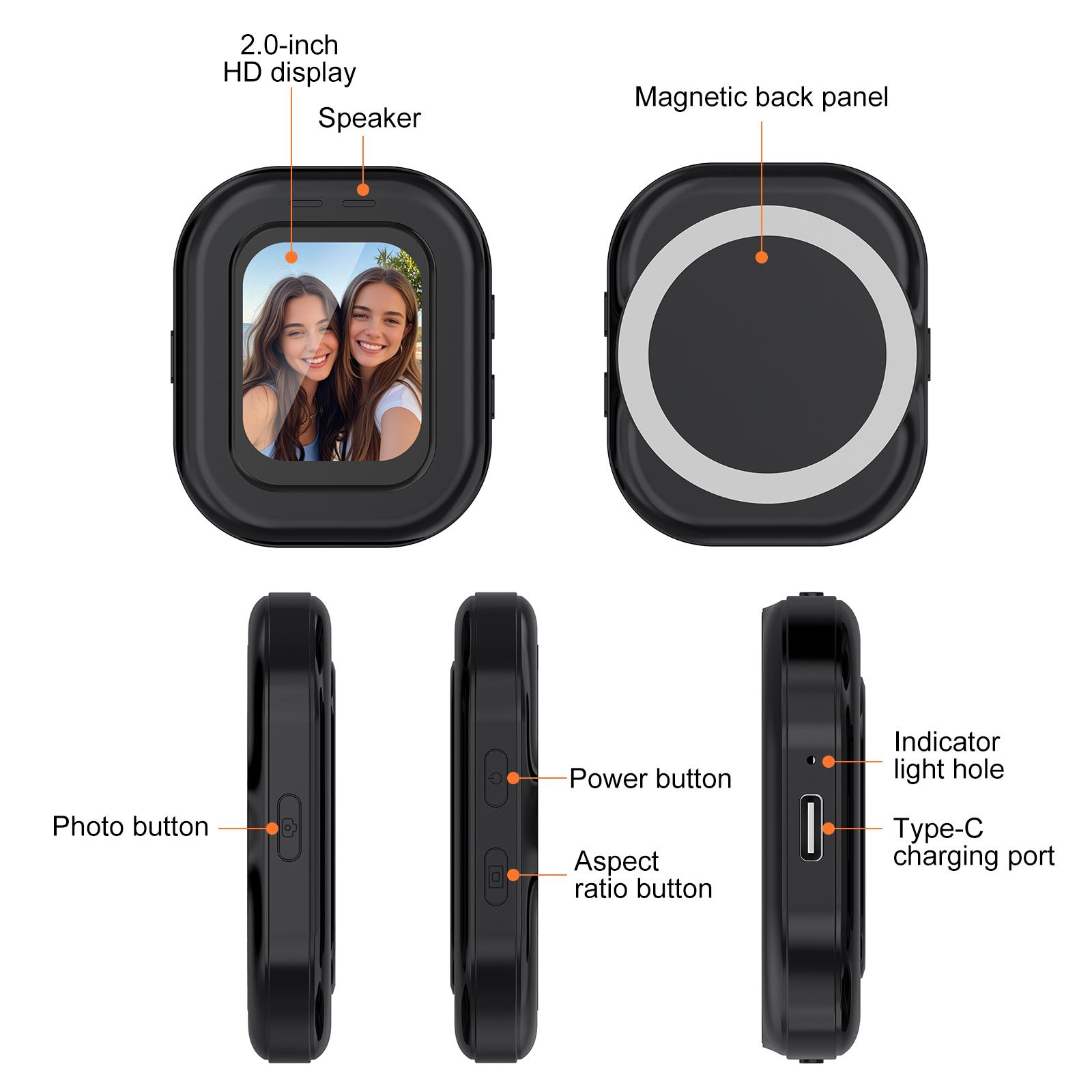 PULUZ Layar Monitor Selfie Vlo - Phone Accessories Display ulasan dan harga
