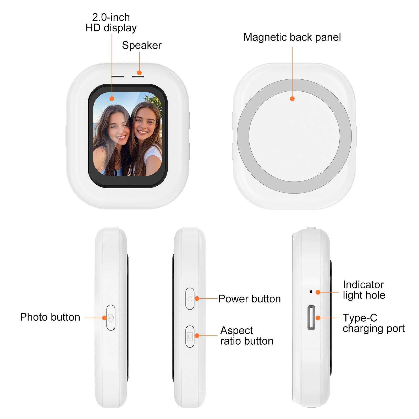 PULUZ Layar Monitor Selfie Vlo - Phone Accessories Display ulasan dan harga