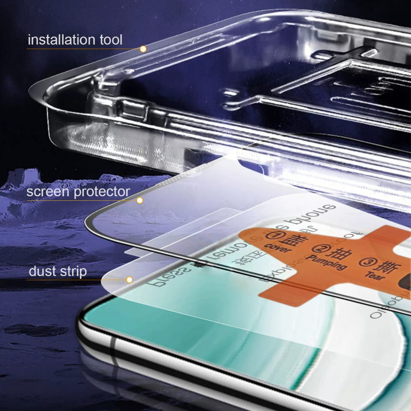 2 Buah Film Kaca Tempered Tran - Phone Accessories Online Shop ulasan dan harga