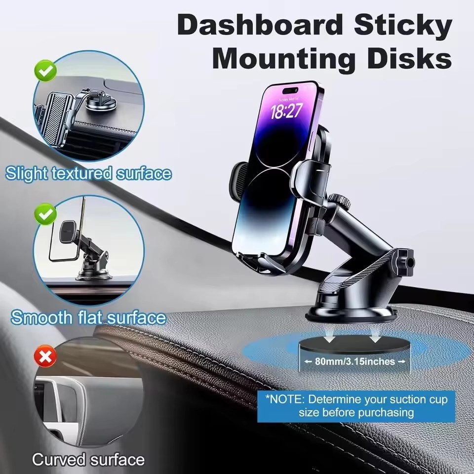 1/10 buah Stiker Penyangga Pon - Car Mount Phone ulasan dan harga