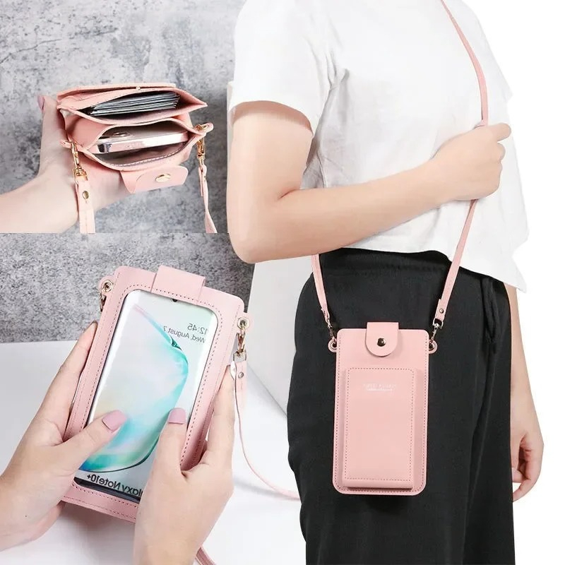 Tas Ponsel Selempang untuk Wan - Phone Accessories Display ulasan dan harga
