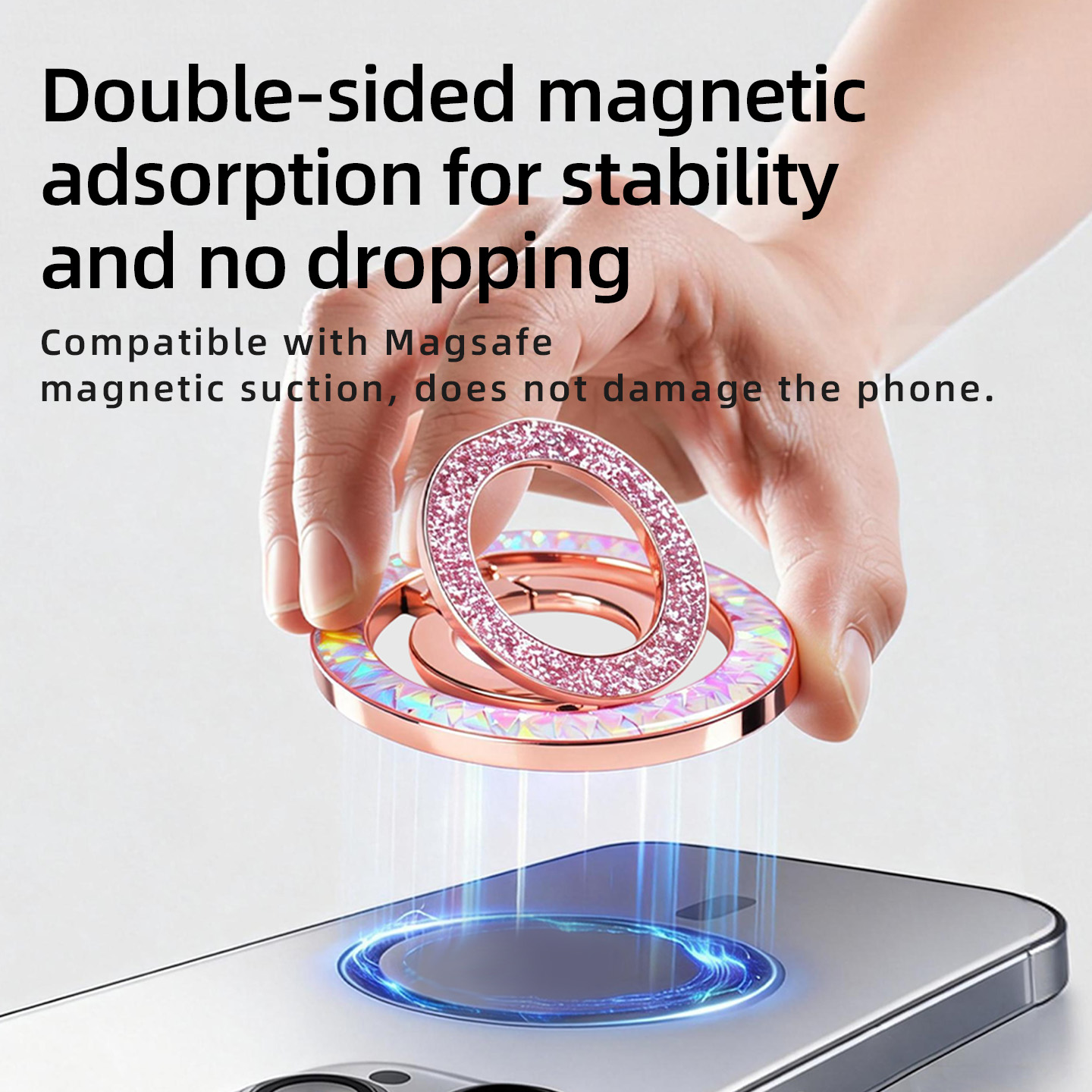 Penyangga Magnetik Dua Sisi un - Phone Accessories Vendor ulasan dan harga